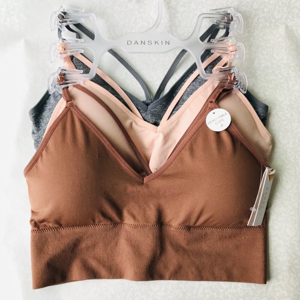Danskin Intimates   BRAS  Removable Pads    3-set  Size : L